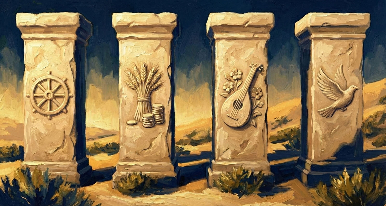 Four life orientations diagram